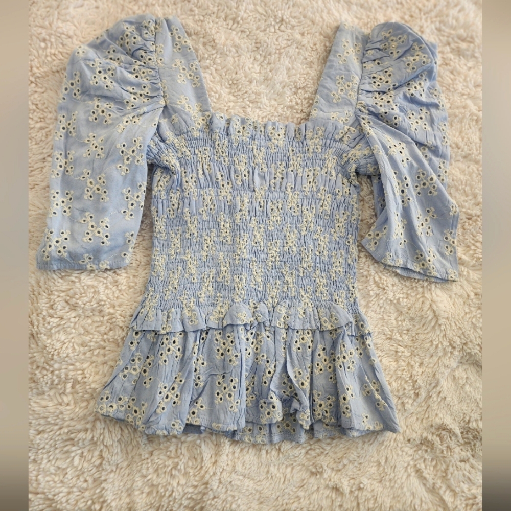 Blue Blouse  perfect for summer